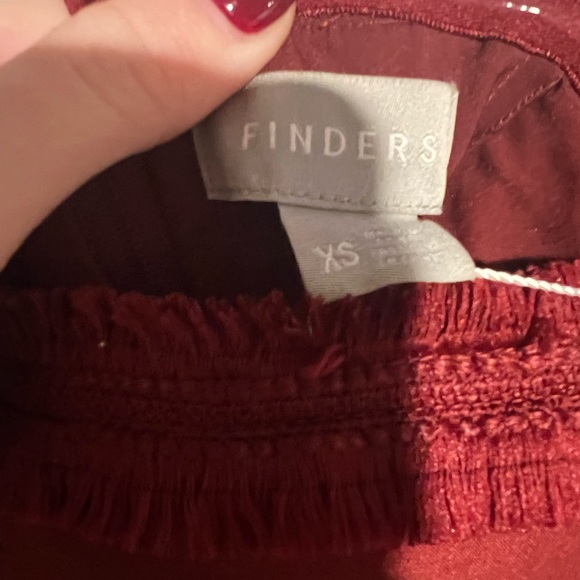 NWT Fringe Off-the-Shoulder Dress - Picture 3 of 6